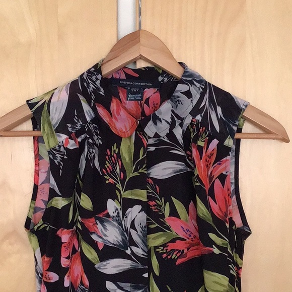 FRENCH CONNECTION Cadencia Drape Dress 4 - Picture 6 of 13